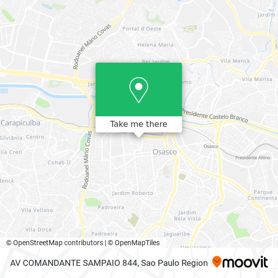 AV COMANDANTE SAMPAIO 844 map