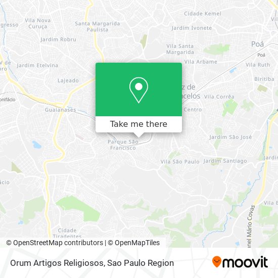 Orum Artigos Religiosos map