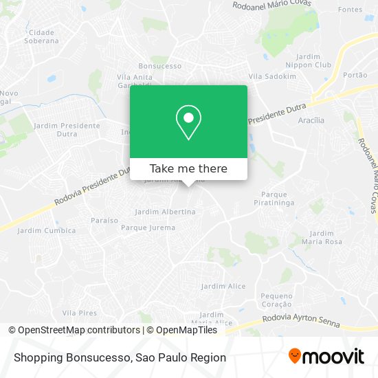 Mapa Shopping Bonsucesso