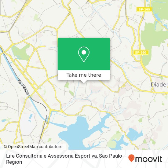 Life Consultoria e Assessoria Esportiva map