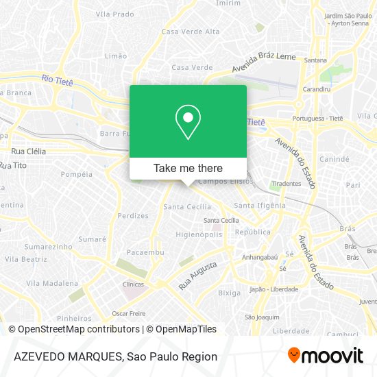 AZEVEDO MARQUES map