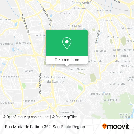 Rua Maria de Fatima  362 map