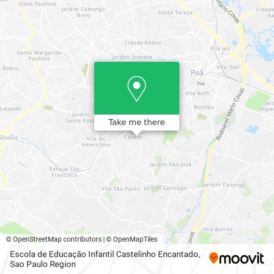 Escola de Educação Infantil Castelinho Encantado map