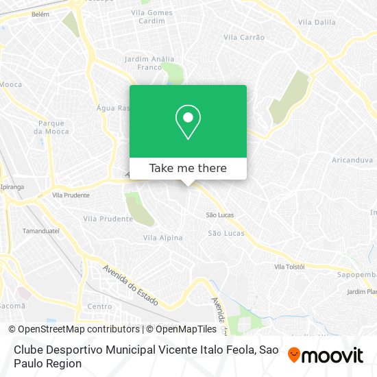 Clube Desportivo Municipal Vicente Italo Feola map