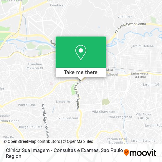 Clínica Sua Imagem - Consultas e Exames map