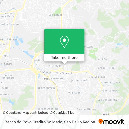 Banco do Povo Crédito Solidário map