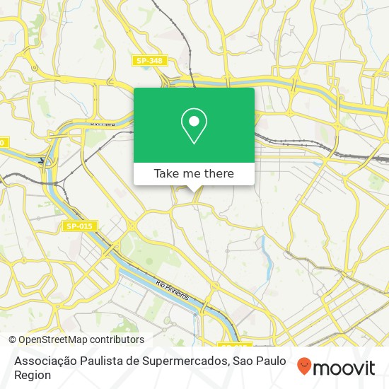 Mapa Associação Paulista de Supermercados