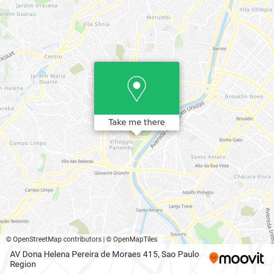 AV Dona Helena Pereira de Moraes 415 map