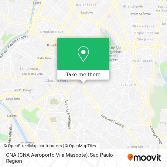 CNA (CNA Aeroporto Vila Mascote) map