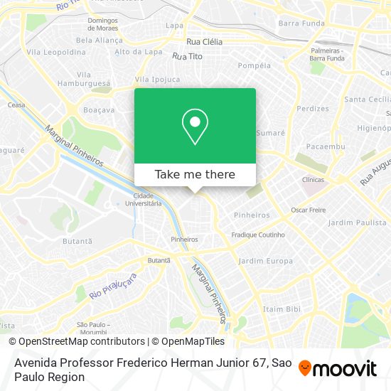 Avenida Professor Frederico Herman Junior  67 map