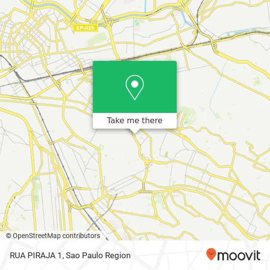 RUA PIRAJA 1 map