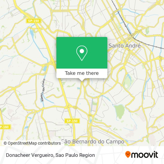 Donacheer Vergueiro map