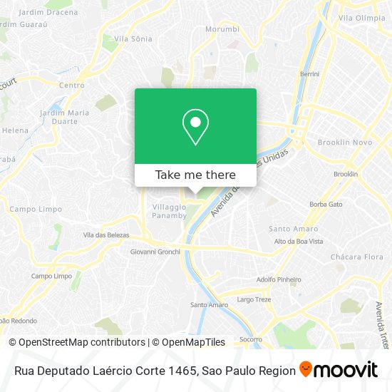 Rua Deputado Laércio Corte 1465 map