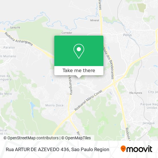 Rua ARTUR DE AZEVEDO 436 map