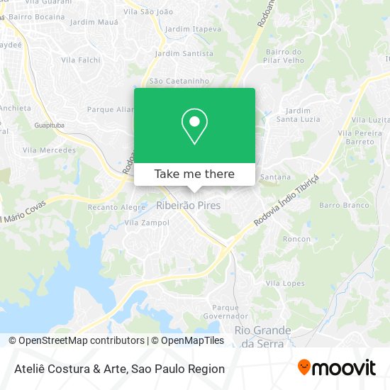 Ateliê Costura & Arte map