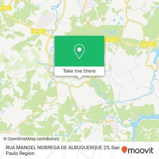 RUA MANOEL NOBREGA DE ALBUQUERQUE 25 map
