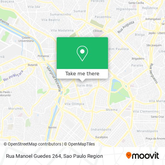 Rua Manoel Guedes 264 map