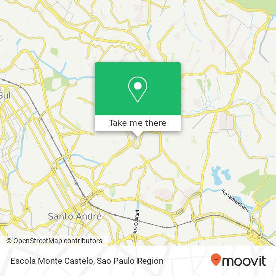 Escola Monte Castelo map