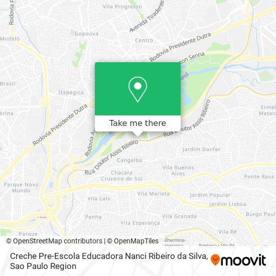 Creche Pre-Escola Educadora Nanci Ribeiro da Silva map