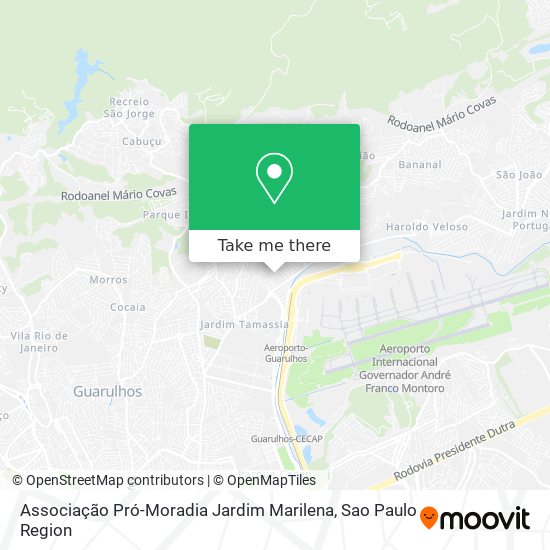 Associação Pró-Moradia Jardim Marilena map