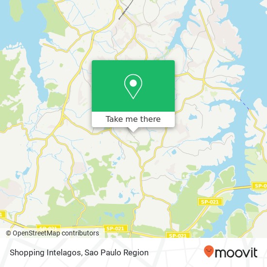 Mapa Shopping Intelagos