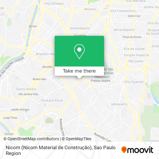 Nicom (Nicom Material de Construção) map