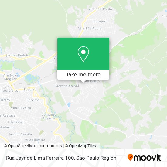 Rua Jayr de Lima Ferreira 100 map