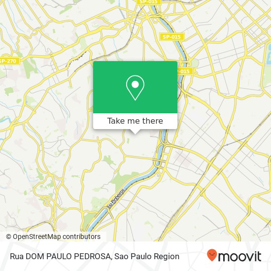 Mapa Rua DOM PAULO PEDROSA