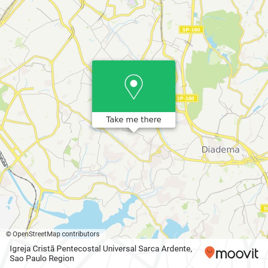 Igreja Cristã Pentecostal Universal Sarca Ardente map