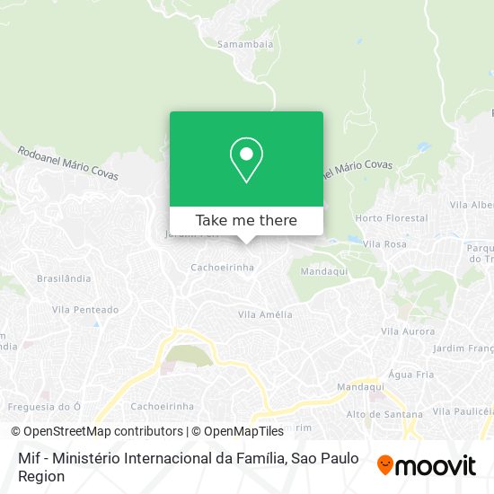 Mif - Ministério Internacional da Família map