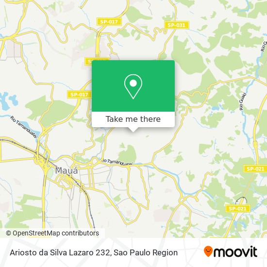 Ariosto da Silva Lazaro 232 map