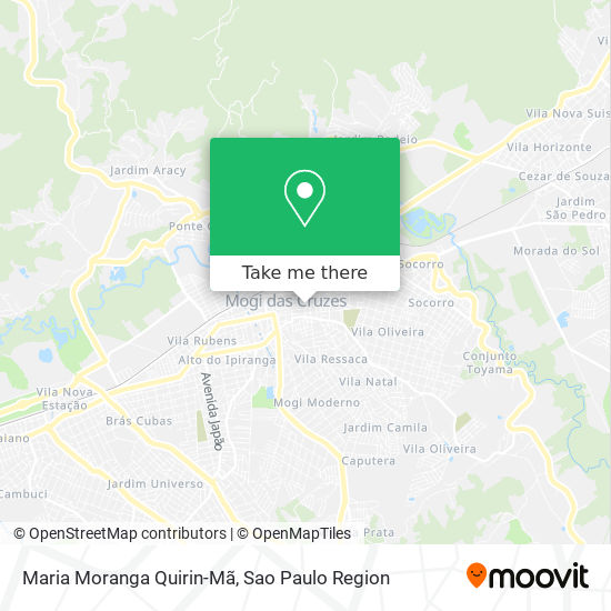 Maria Moranga Quirin-Mã map