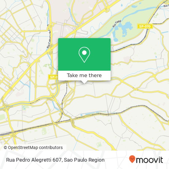 Rua Pedro Alegretti 607 map
