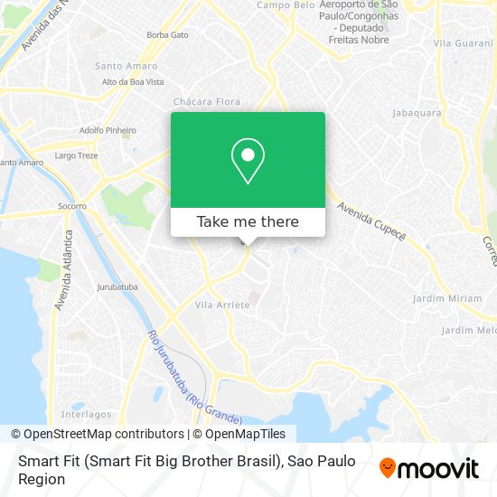 Smart Fit (Smart Fit Big Brother Brasil) map