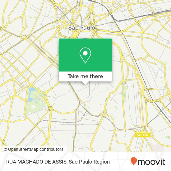 RUA MACHADO DE ASSIS map