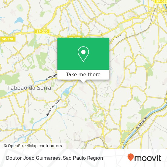 Doutor Joao Guimaraes map