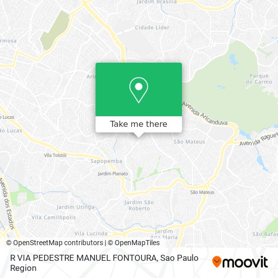 R VIA PEDESTRE MANUEL FONTOURA map
