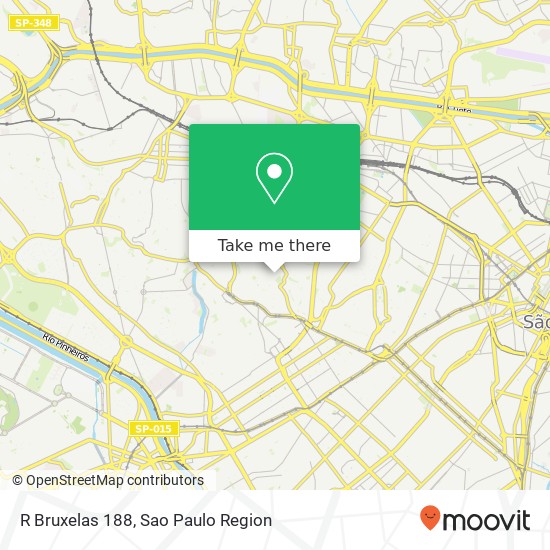 R Bruxelas 188 map