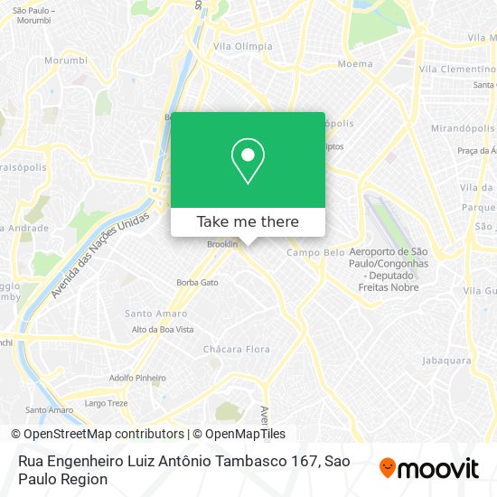 Rua Engenheiro Luiz Antônio Tambasco 167 map
