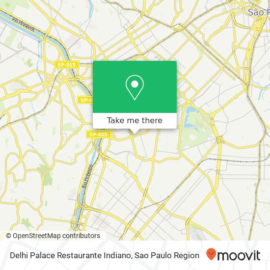 Delhi Palace Restaurante Indiano map