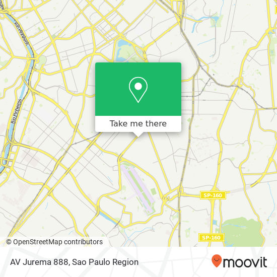 AV Jurema 888 map