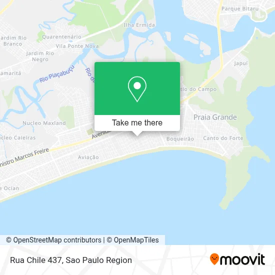 Rua Chile 437 map