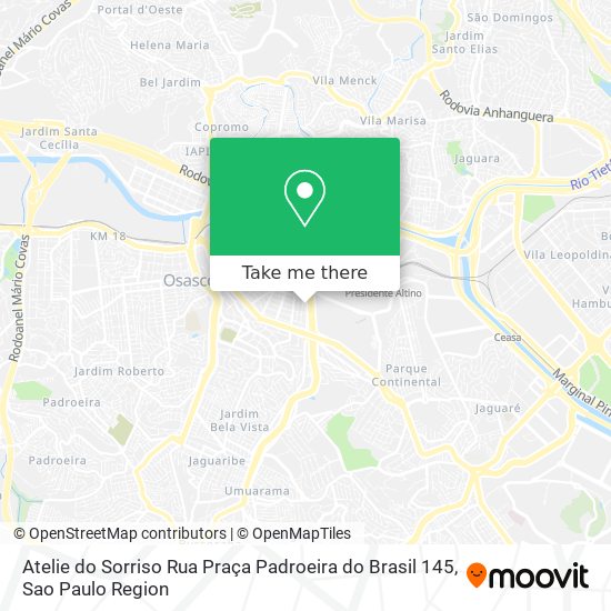 Atelie do Sorriso Rua Praça Padroeira do Brasil 145 map