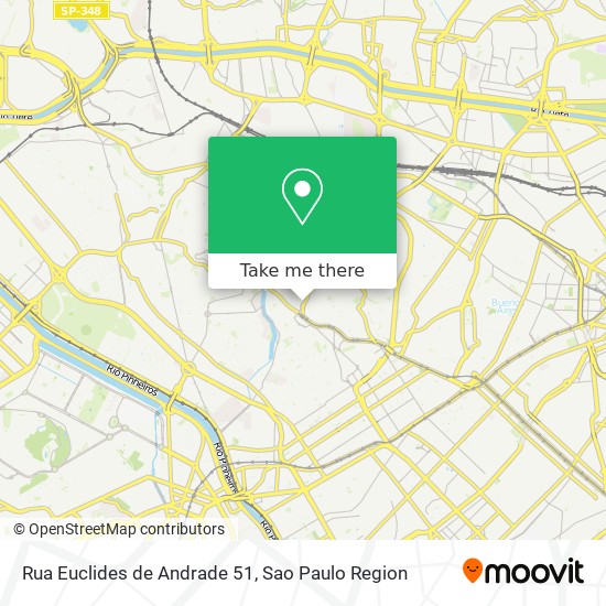 Mapa Rua Euclides de Andrade 51