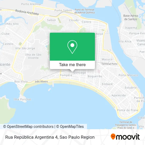 Rua República Argentina  4 map