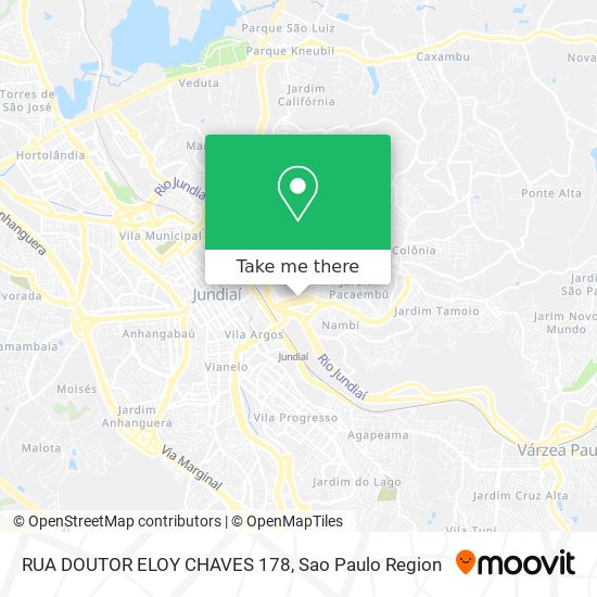 RUA DOUTOR ELOY CHAVES 178 map