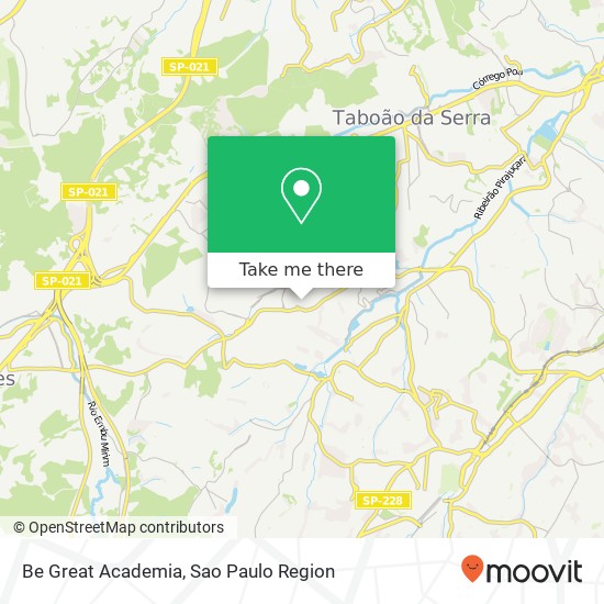 Be Great Academia map