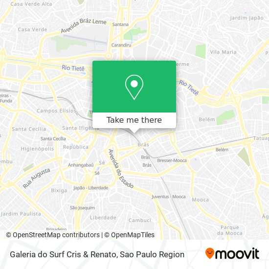 Galeria do Surf Cris & Renato map
