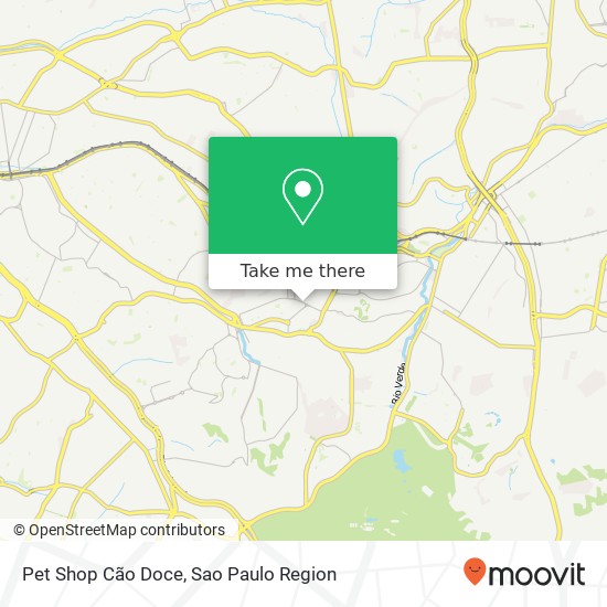Pet Shop Cão Doce map