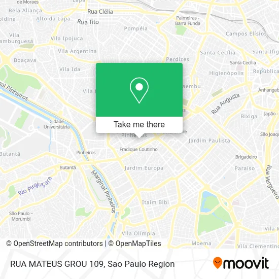 RUA MATEUS GROU 109 map